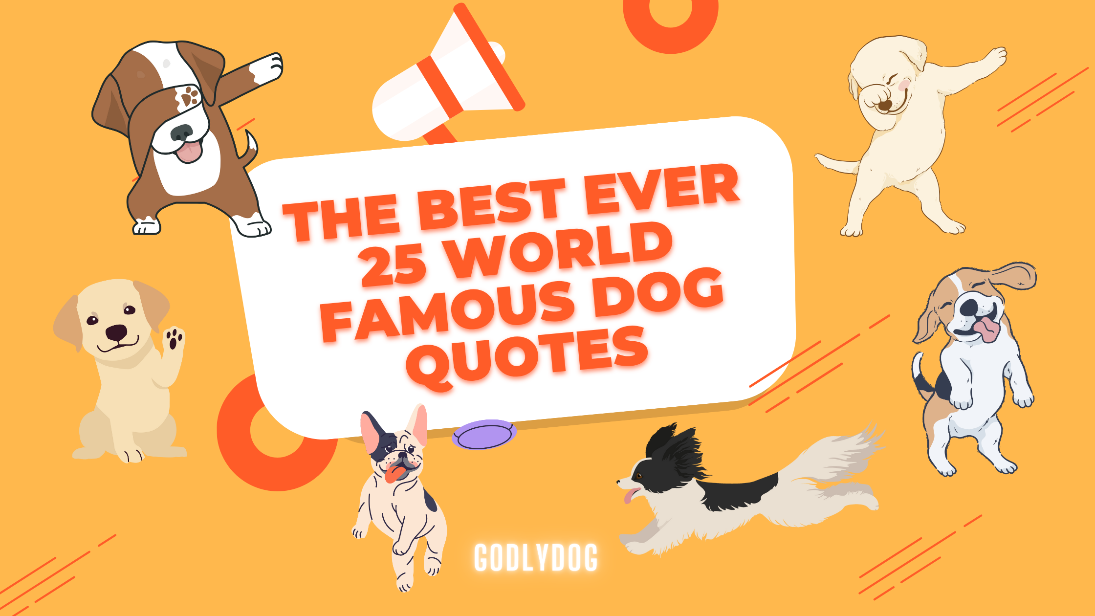 Best Dog Quotes blog cover photo by GodlyDog