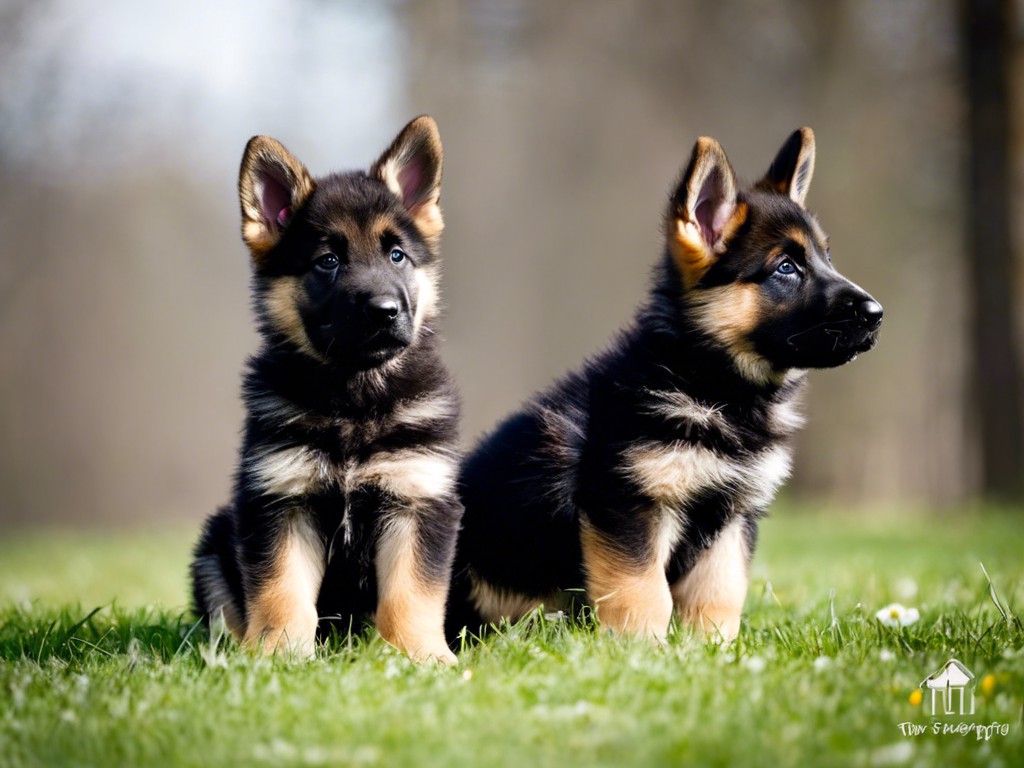Puppy growth & development stage- Four week old puppies