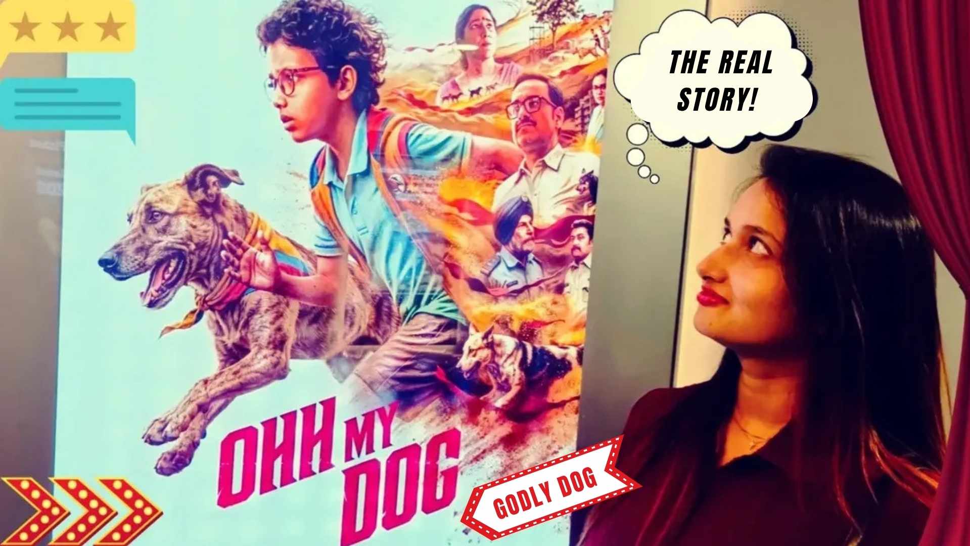 Ohh My Dog 2026 poster, movie review Godly Dog blog cover